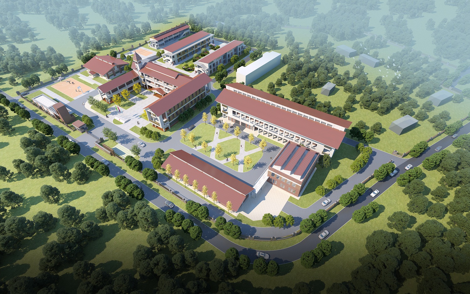 China-aid Construction of Vocational Skills Development Center Project in Oudomxay, Laos